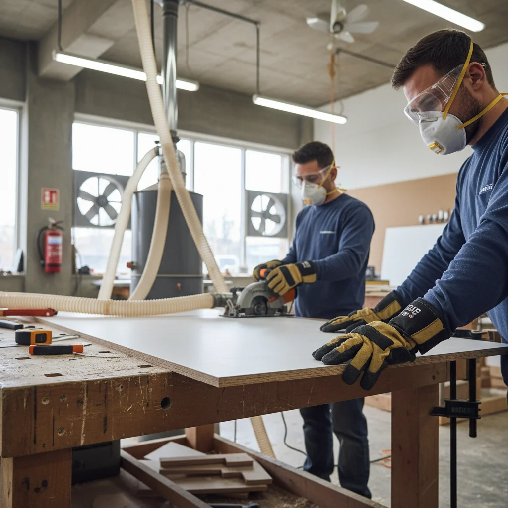 How To Handle And Cut Pre-Laminated Particle Boards Safely 1 1c41820bbbbc2a56d7cda715265cda32